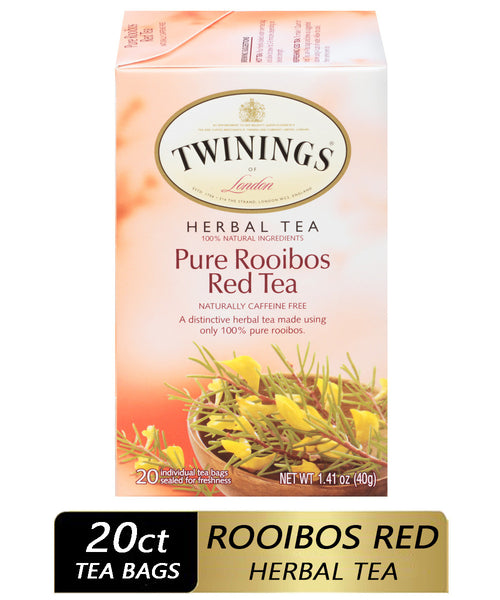 Twinings Pure Rooibos Red Tea (6x20 Bag)