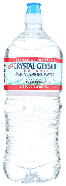 Crystal Geyser Alpine Spring Water Sport Top (15x1 LTR)