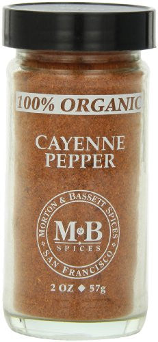 Morton & Bassett Organic Cayenne Pepper (3x2Oz)