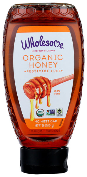Wholesome Sweeteners Amber Honeysqueeze Bottle (6x16 Oz)