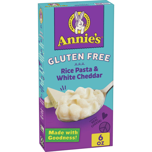 Annie's Rice Shells And Creamy White Cheddar Gluten Free (12x6Oz)