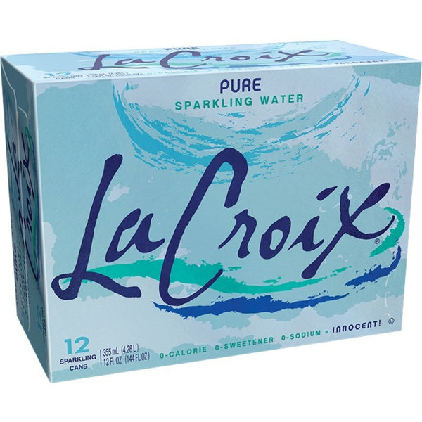 Lacroix Pure Sparkling Water (2x12OZ )