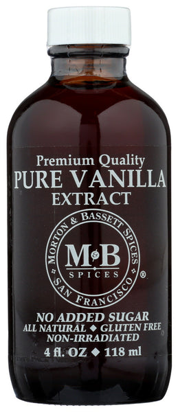 Morton & Bassett Pure Vanilla Extract (3x4Oz)