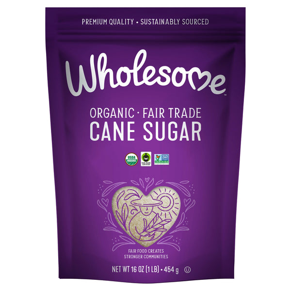 Wholesome Sweeteners Milled Unrefined Sugar (12x1 LB)