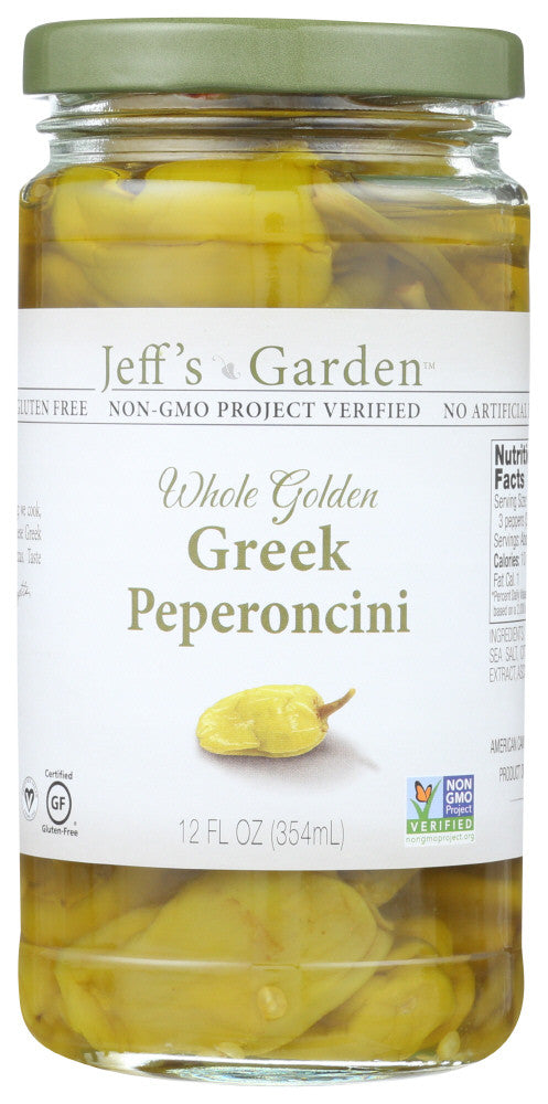 Jeff's Naturals Peperoncini Greek (6x12OZ )