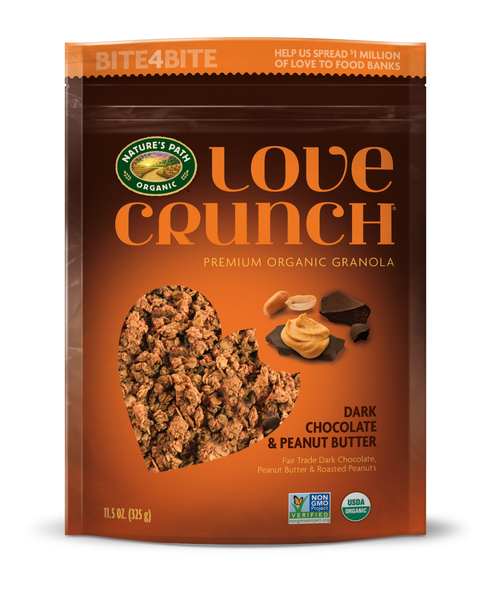Nature's Path Love Crunch Dark Chocolate & Peanut Butter (6x11.5 OZ)
