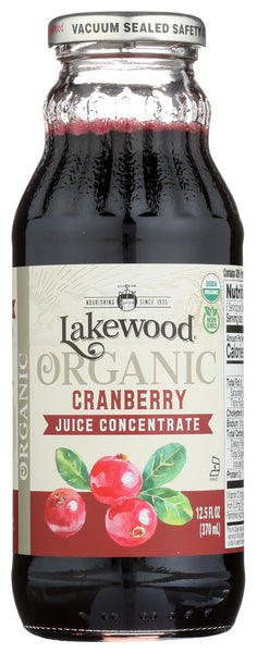 Lakewood Organic Cranberry Concentrate Juice (1x12.5 OZ)