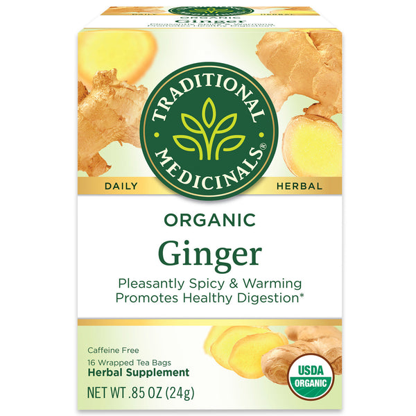 Traditional Medicinals Ginger Tea (6x16 Bag)