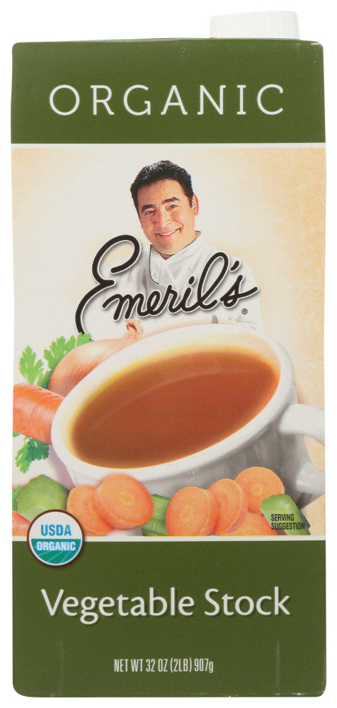 Emeril's Organic Vegetable Stock (6x32Oz)