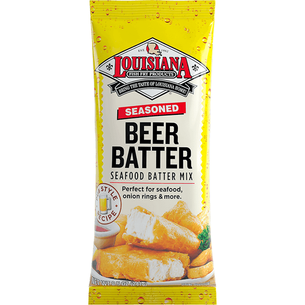 Louisiana Fish Fry Seasoning Beer Batter Mx (12x8.5OZ )