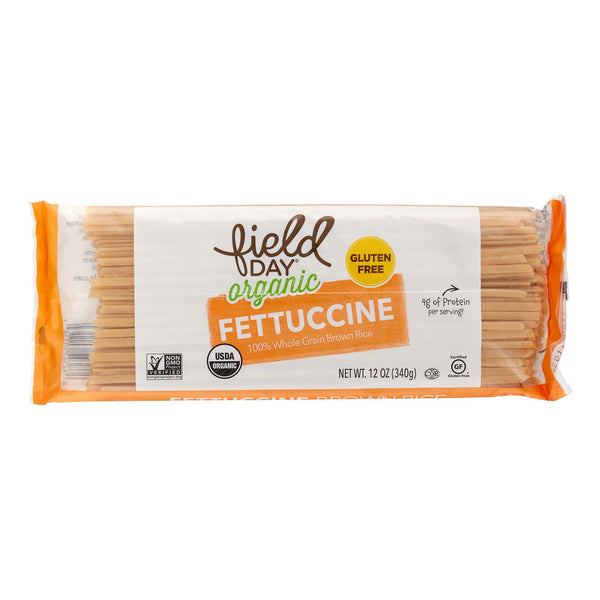 Field Day Pasta Organic Fetuccine Brown Rice (12x12Oz)