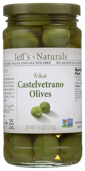 Jeff's Naturals Castelvetrano Olive (6x7.5OZ )