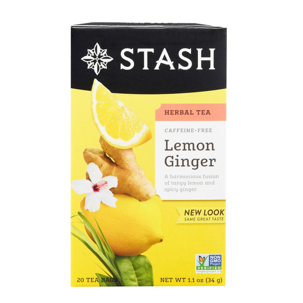 Stash Tea Lemon Ginger Tea (6x20 CT)