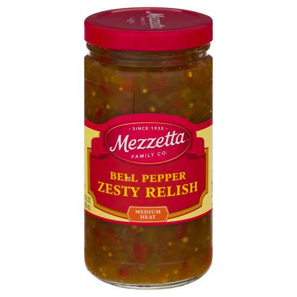 Mezzetta Express Deli-Style Zesty Bell Pepper Relish (6x12Oz)