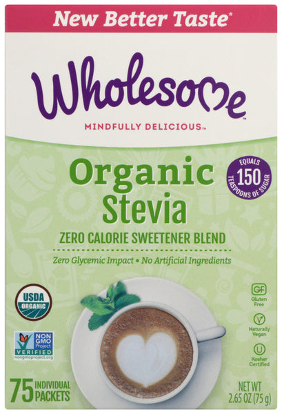 Wholesome Sweeteners Stevia (6x75x1GR)