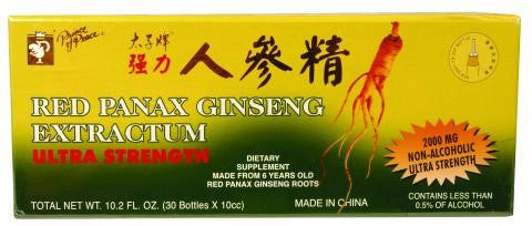 Prince Of Peace Red Panax Ginseng Extract (1x30X10 CC)