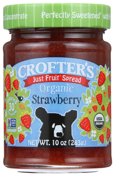 Crofters Strawberry Fruit Spread (6x10 Oz)
