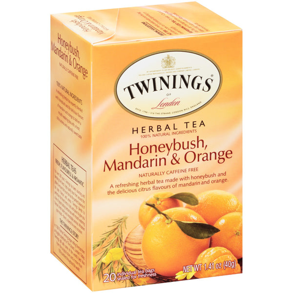 Twinings Honeybush Mandrine Orange Tea (6x20 Bag)