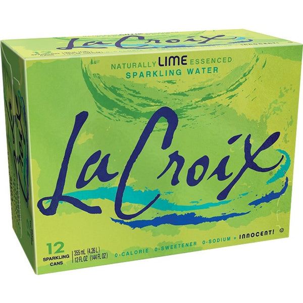Lacroix Lime Sparkling Water (2x12OZ )
