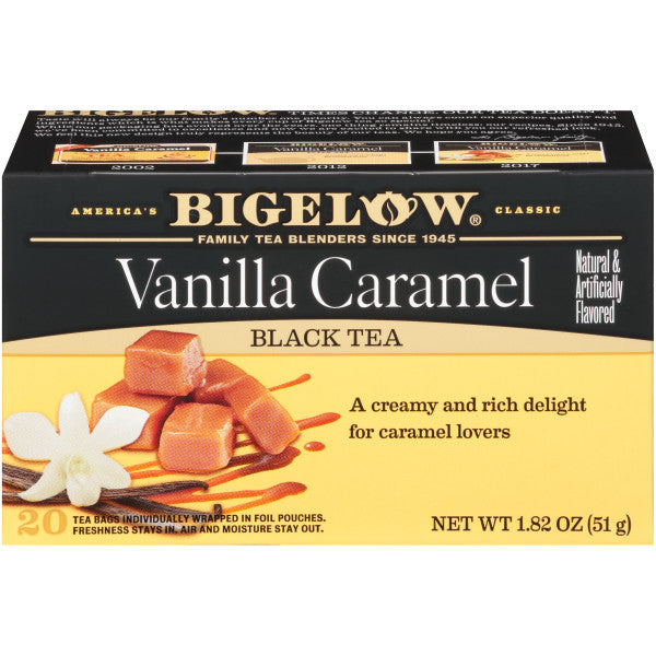 Bigelow Vanilla Caramel Tea (6x20 Bag )