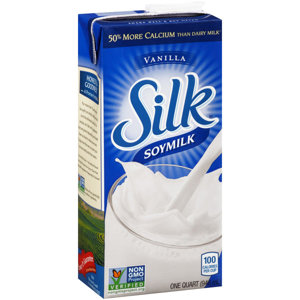 Silk Soy Very Vanilla Aseptic  (3X6 Pack)