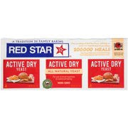 Red Star Baking Yeast Packet Display (18x.75 Oz)