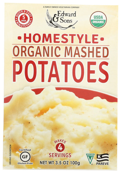 Edward & Sons Home Style Mashed Potatoes (6x3.5 Oz)
