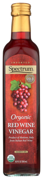 Spectrum Naturals Red Wine Vinegar (6x16.9 Oz)