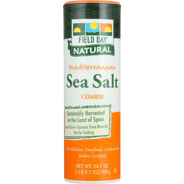 Field Day Coarse Mediterranean Sea Salt (20x24.7 Oz)