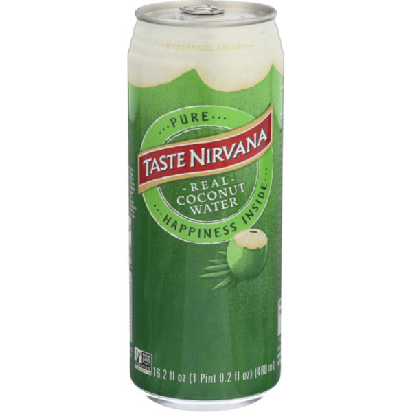 Taste Nirvana Real Coconut Water (12x16.2 Oz)