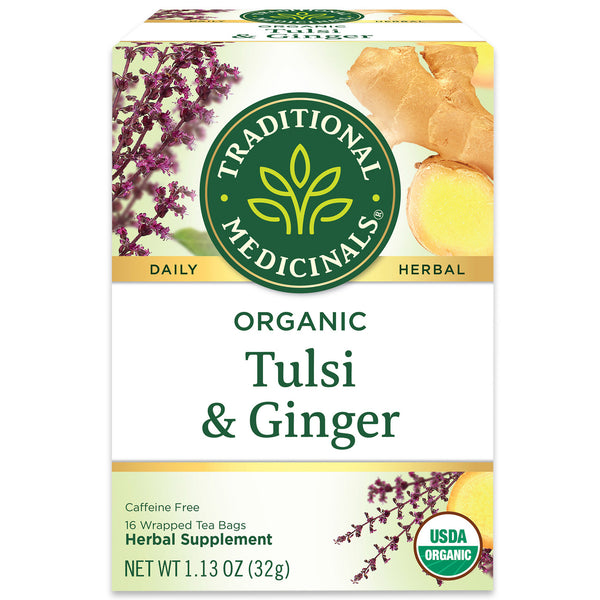 Traditional Medicinals Tulsi With Ginger  (6x16 BAG )
