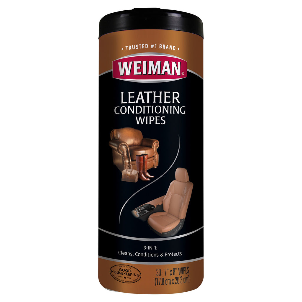 Weiman Leather Wipes (4x30 CT)