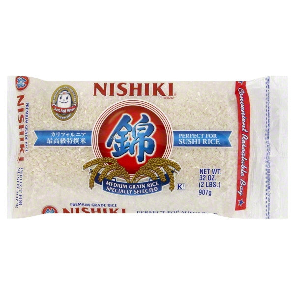 Nishiki Med Grain Rice (12x2LB )