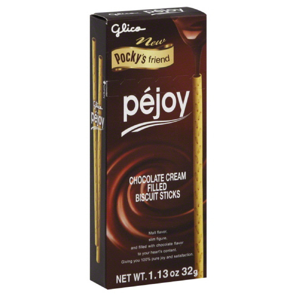 Glico Pejoy Chocolate Cream Filled Biscuit Sticks (20x1.13 OZ)