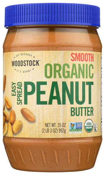 Woodstock Smooth PButter Ns (12x35OZ )