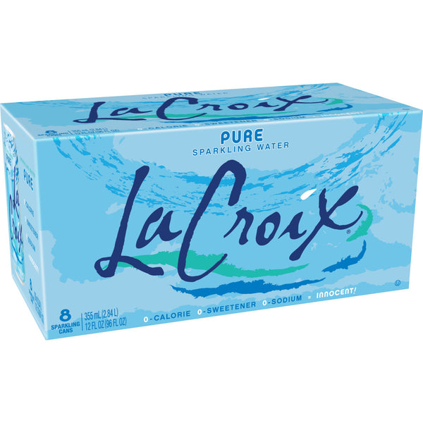 Lacroix Pure Sparkling Water (3x8Pack )