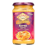 Pataks Simmer Sauce - Korma Curry - Mild - 15 Oz - Case Of 6