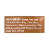 Alo Original Comfort Aloe Vera Juice Drink - Watermelon And Peach - Case Of 12 - 16.9 Fl Oz.