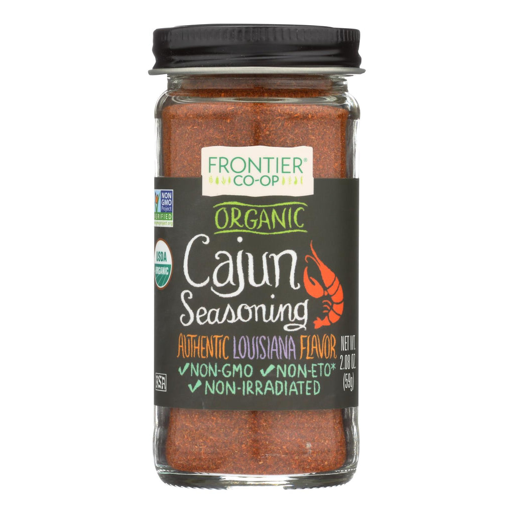 Frontier Herb Cajun Seasoning Blend - Organic - 2.08 Oz