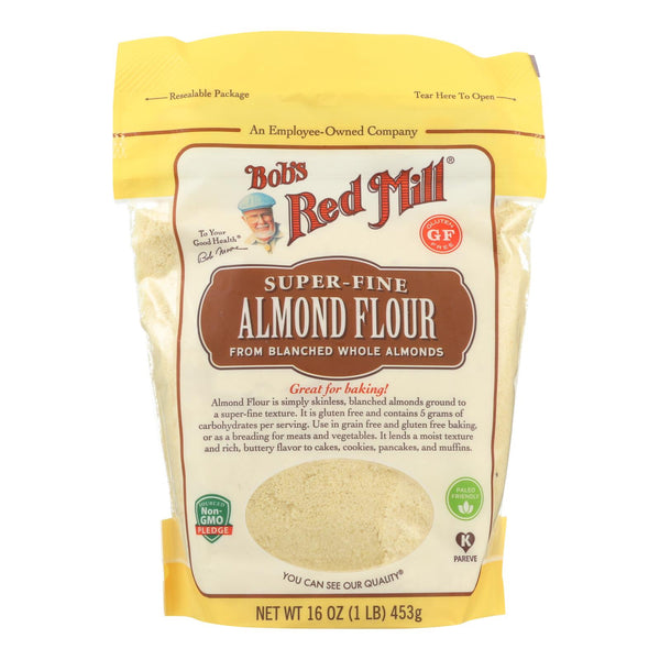 Bob's Red Mill - Flour - Almond - Blanched - Case Of 4 - 16 Oz