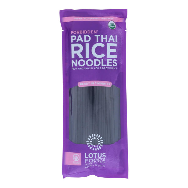 Lotus Foods Noodles - Organic - Forbidden Pad Thai - Case Of 8 - 8 Oz