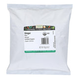 Frontier Herb Ginger Root Organic Powder Ground - Single Bulk Item - 1lb