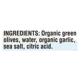 Mediterranean Organic Organic Stuffed Green Olives Garlic - Case Of 12 - 8.5 Oz