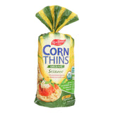 Real Foods Organic Corn Thins - Sesame - Case Of 6 - 5.3 Oz.