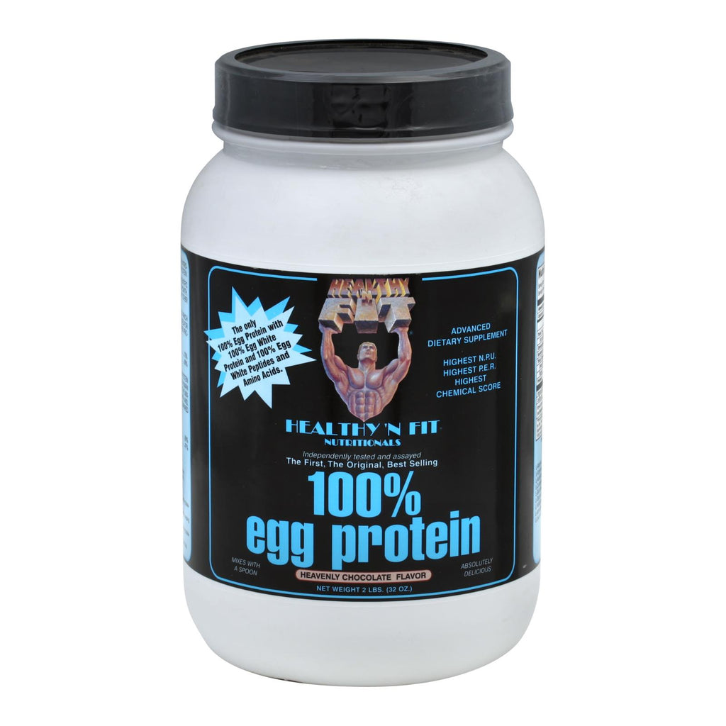 Healthy 'n Fit - 100% Egg Protein Pdw Chocolate - 1 Each - 2 Lb