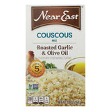 Near East Couscous Roasted - Olive Oil And Garlic - Case Of 12 - 5.8 Oz.