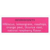 Stash Tea Hibiscus Herbal?tea - Wild Raspberry - Case Of 6 - 20 Bags
