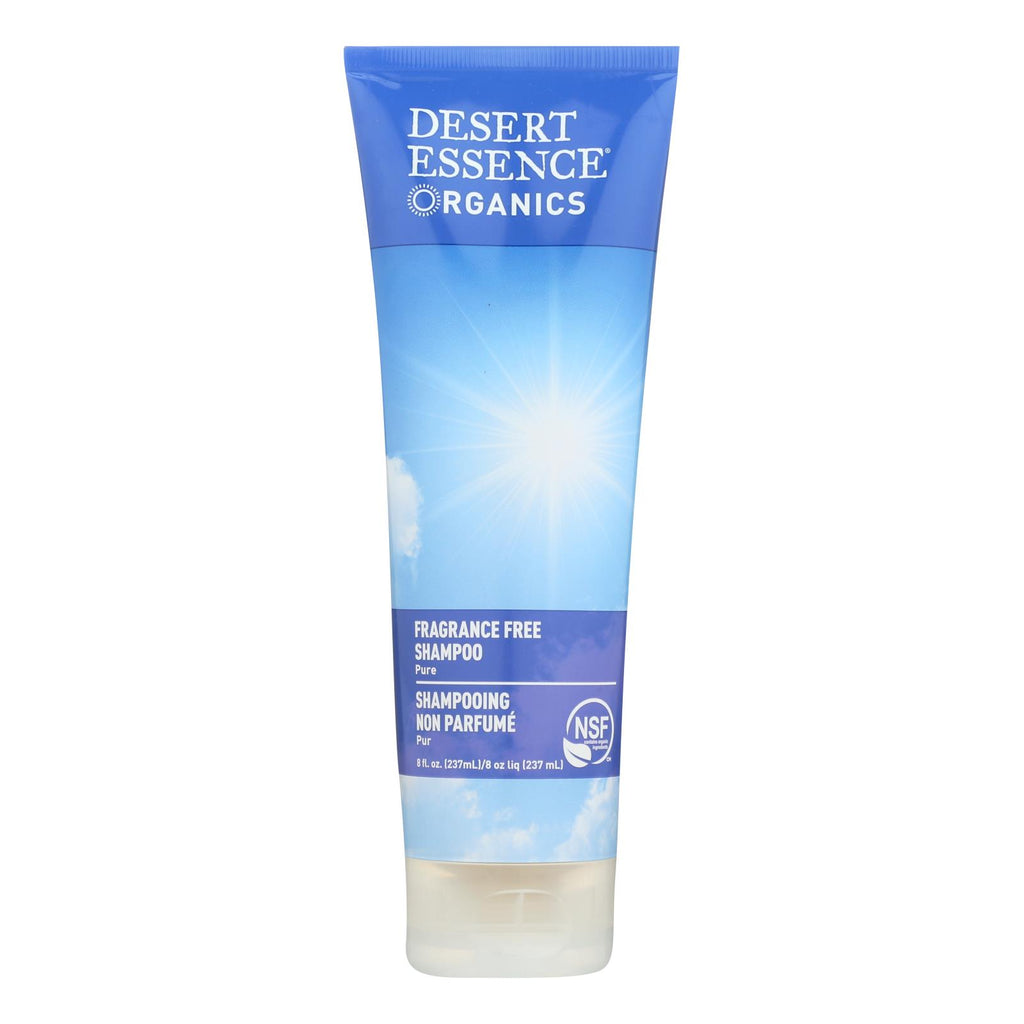 Desert Essence - Pure Shampoo Fragrance Free - 8 Fl Oz