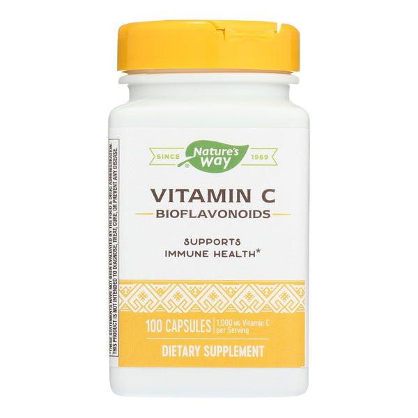 Nature's Way - Vitamin C-500 With Bioflavonoids - 500 Mg - 100 Capsules