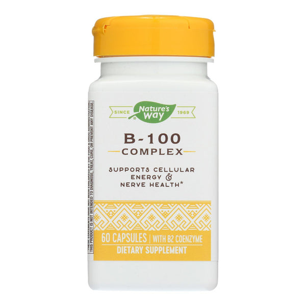 Nature's Way - Vitamin B-100 Complex - 60 Capsules
